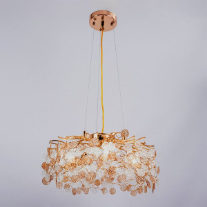 Підвісна люстра WM-7002 400-G9*5-38 GD