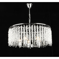 Люстра підвісна кришталева S2487/5, Хром