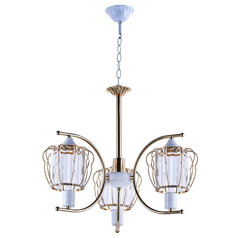 Люстра стельова Sirius Ю 8874А/3 на 3 плафони