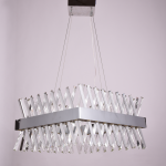 Люстра кришталева підвісна Sirius Ш 5011/500*500 CR