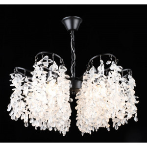 Люстра підвісна кришталева S2495/6, Чорний