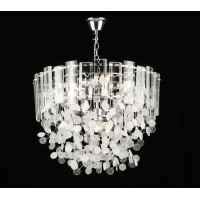Люстра підвісна кришталева S2498/6, Хром