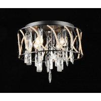 Люстра підвісна кришталева E2730/4, Чорний