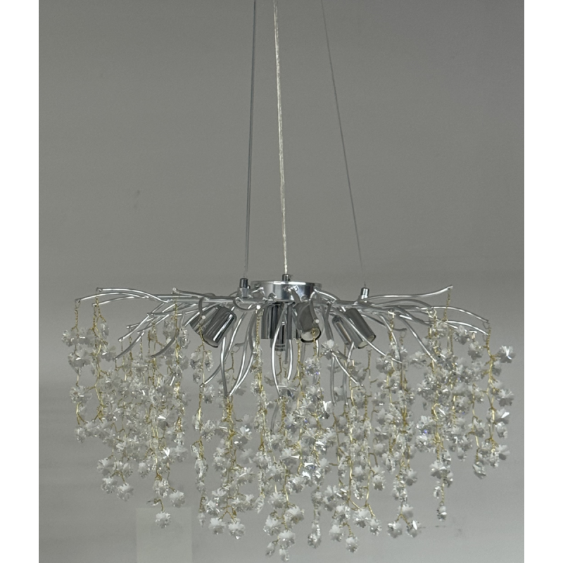 Люстра кришталева класична Sirius WM-7020/800 хром