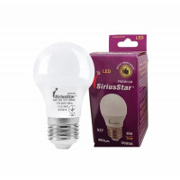 Світлодіодна лампа SIRIUSSTAR 3407 G45 6W-3000K-E27