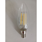 Лампочка LED SIRIUSSTAR filament clear 4202 8W (C37-4200K-E14)