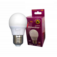 Світлодіодна лампа SIRIUSSTAR 3406 G45 4W-4000K-E27
