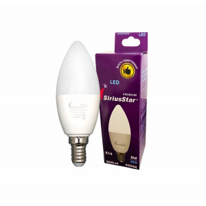 Світлодіодна лампа SIRIUSSTAR 3209 С37 8W-4000K-E14