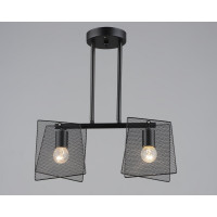 Люстра в стилі лофт Sirius B S2469/2 BK чорна