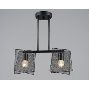 Люстра в стилі лофт Sirius B S2469/2 BK чорна