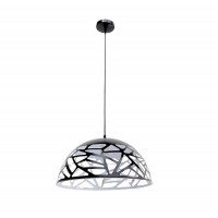 Люстра підвісна Лофт на одну лампочку метал VALESO 8196-1 Чорний