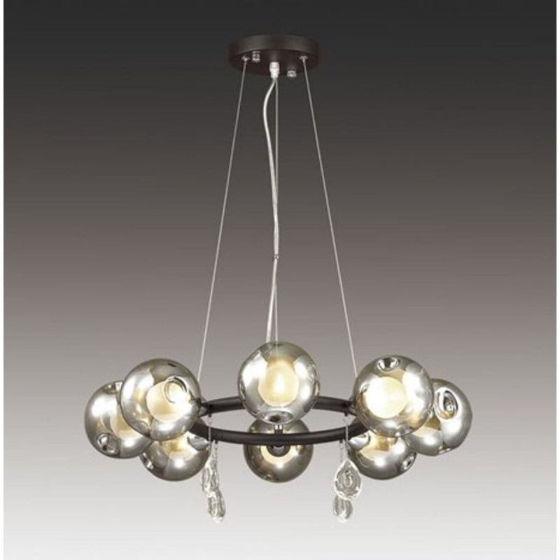 Люстра в стилі лофт H288-8 на 8 плафонів