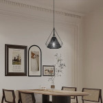 Люстра в стилі лофт GLD-18110-1-D390-BLACK