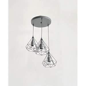 Люстра Sirius в стилі лофт Ю TY 01-3 (на 3 плафони)