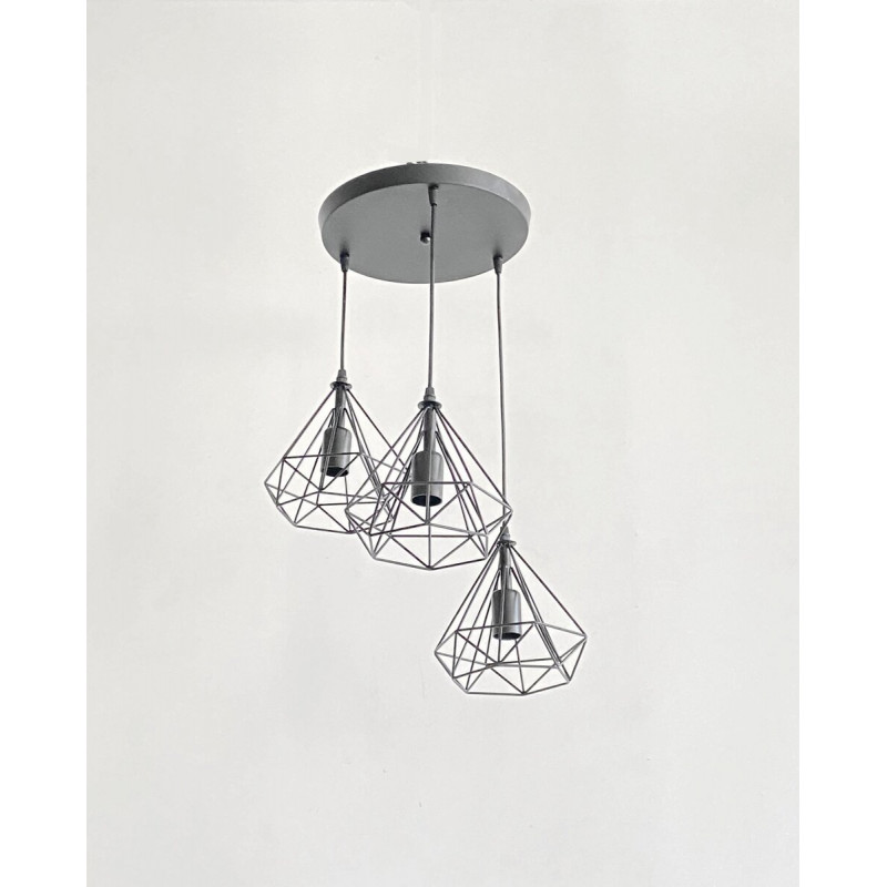 Люстра Sirius в стилі лофт Ю TY 01-3 (на 3 плафони)