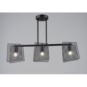 Люстра в стилі лофт Sirius B S2469/3 BK чорна