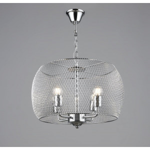 Люстра підвісна в стилі лофт металева Sirius B S2456/4 CH хром