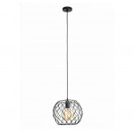 Підвісний світильник на один плафон VALESO TY403A-1 Лофт чорний E27