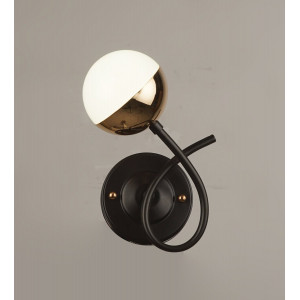 Бра настенная Sirius B N4184/1W BK+FGD