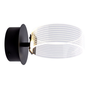 Бра настенная светодиодная акриловая Sirius N 3705-1 BLACK 12W