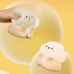 Ночник детский силиконовый сенсорный Выдра VALESO A066 для спальни аккумуляторный