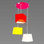 Люстра дитяча підвісна Sirius 8883-3В