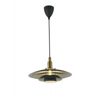 Підвісний світильник G 74729/1P Темно-сірий + Хром