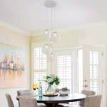 Люстра підвісна HN8413-5 на 5 плафонів