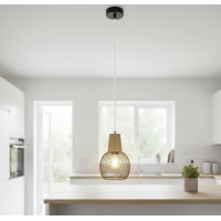 Люстра підвісна VALESO LP9600 BK чорна