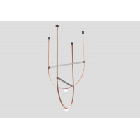 Дизайнерські підвісні треки - трансформери Графіт VALESO Композиція-1-15