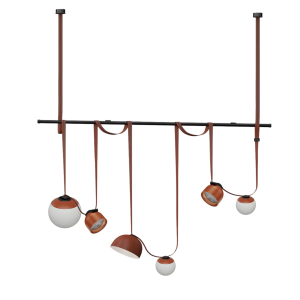 Дизайнерські підвісні треки - трансформери Коричневий VALESO Композиція-4