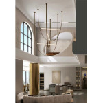 Дизайнерські підвісні треки - трансформери Графіт VALESO Композиція-2