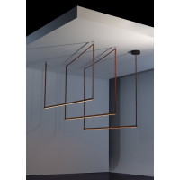 Дизайнерські підвісні треки - трансформери Коричневий VALESO Композиція-8