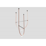 Дизайнерські підвісні треки - трансформери Графіт VALESO Композиція-1