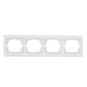 Рамка Valeso РW-1004 4-секційна біла