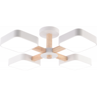 Люстра VALESO XI3354-4 білий+дерево