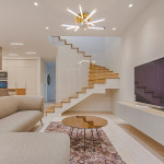 Люстра світлодіодна акрилова Sirius B YH839/5 WT+GD 65W