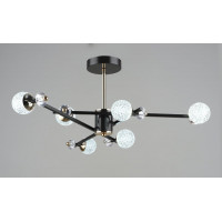 Люстра светодиодная акриловая Sirius B N6189/6 кофейная золото