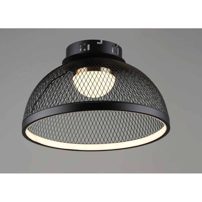 Люстра світлодіодна в стилі лофт VALESO B YH1349/28W BK+GD