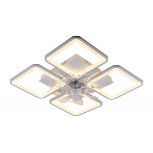 Стельовий світильник-вентилятор YZD5007-Fan (Білий)