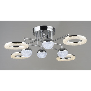 Люстра світлодіодна акрилова Sirius B YH1183/4+4 CH