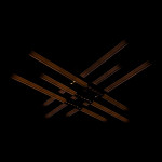 Люстра світлодіодна акрилова Sirius B YH836/6 WT+GD 78W