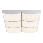 Люстра світлодіодна акрилова Sirius PRD-C 0095-6 144W