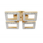 Люстра світлодіодна акрилова Sirius 2726/4 GD 40W*2