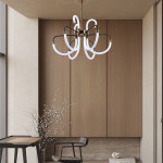 Світлодіодна акрилова люстра Sirius N 3909-6 87W