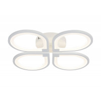 Люстра стельова світлодіодна VALESO 1143/4, LED 104W, з пультом, Білий