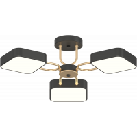 Люстра VALESO XI3362-3 чорний+золото