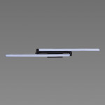 Люстра стельова світлодіодна VALESO LDD13316 BK чорна