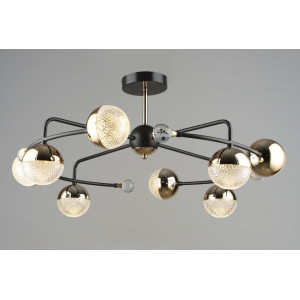 Люстра світлодіодна Sirius B N6192/8 COFFEE+FGD 112W