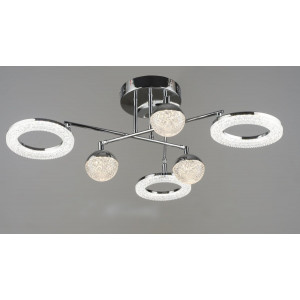 Люстра світлодіодна акрилова Sirius B YH1183/3+3 CH